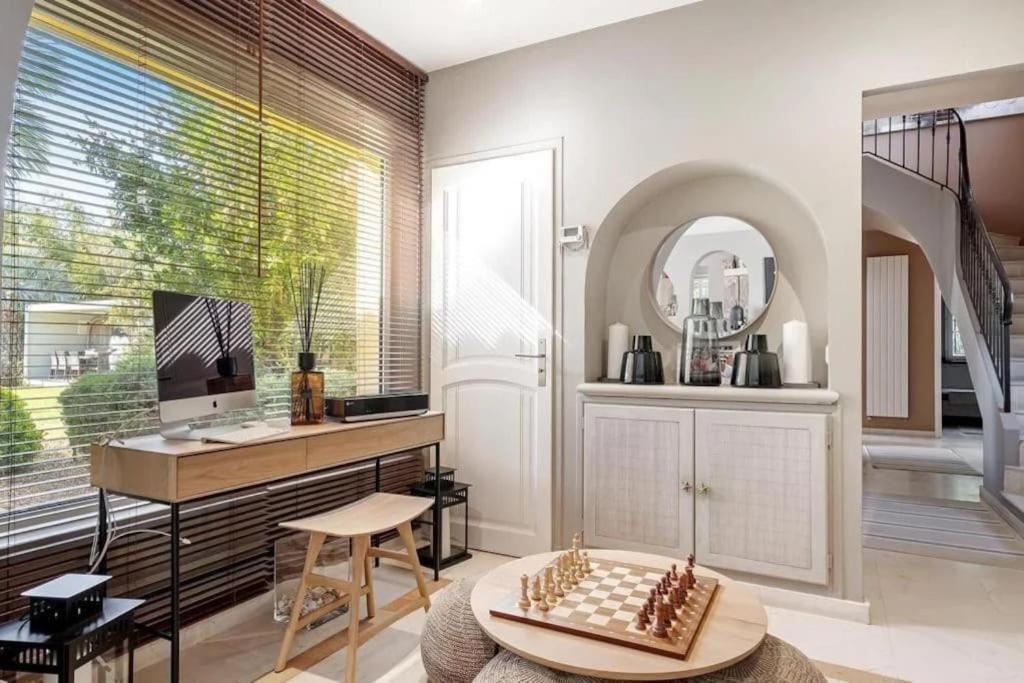 Grande Villa St-Tropez Area Avec Piscine Chauffee Гасен Екстериор снимка