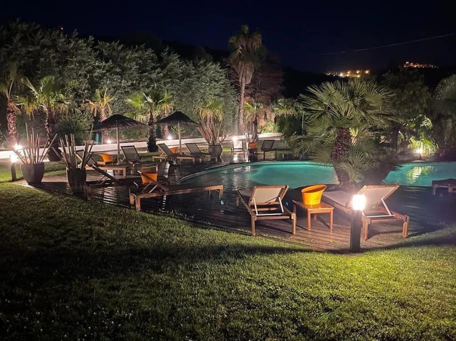 Grande Villa St-Tropez Area Avec Piscine Chauffee Гасен Екстериор снимка