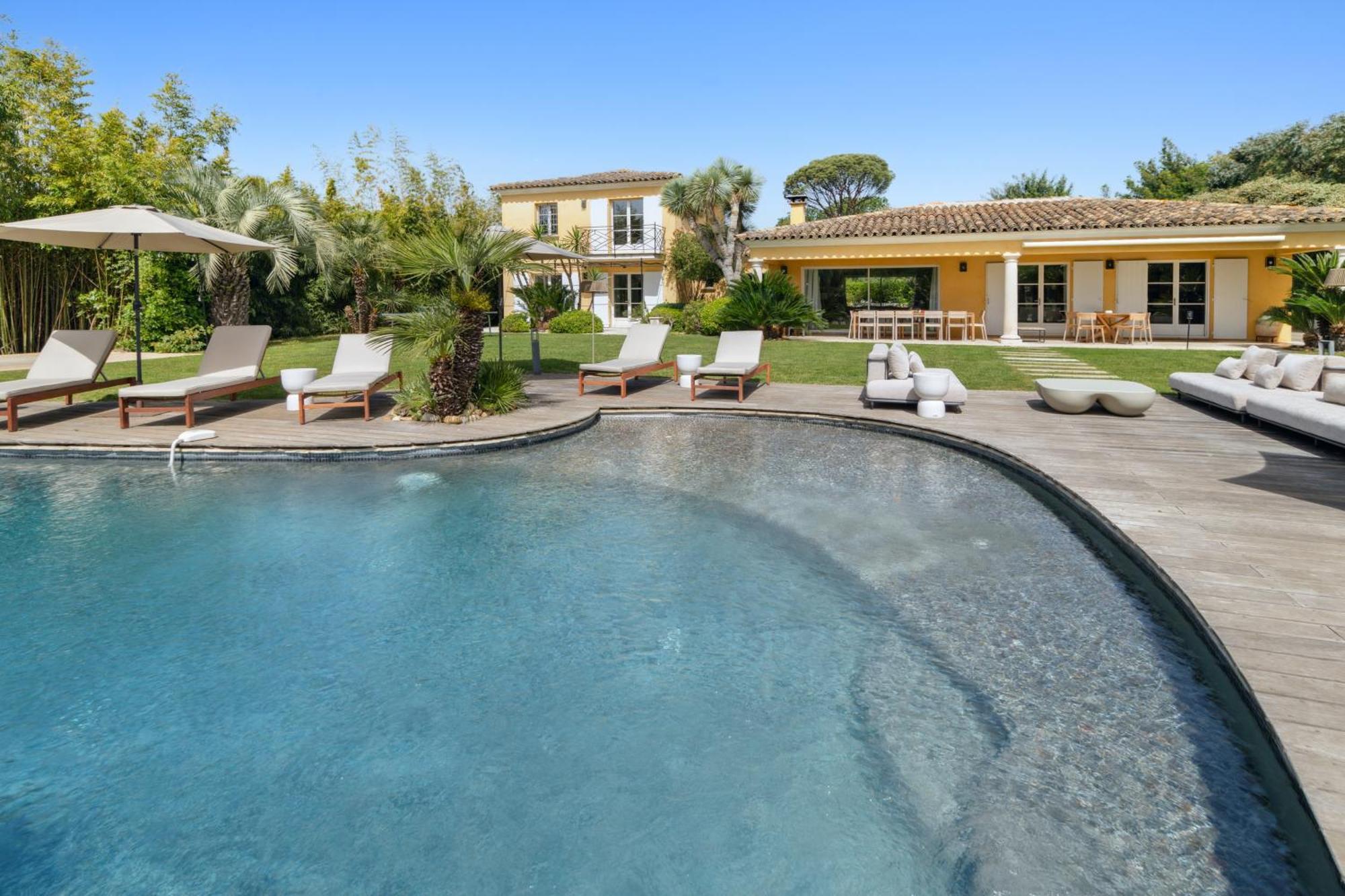 Grande Villa St-Tropez Area Avec Piscine Chauffee Гасен Екстериор снимка