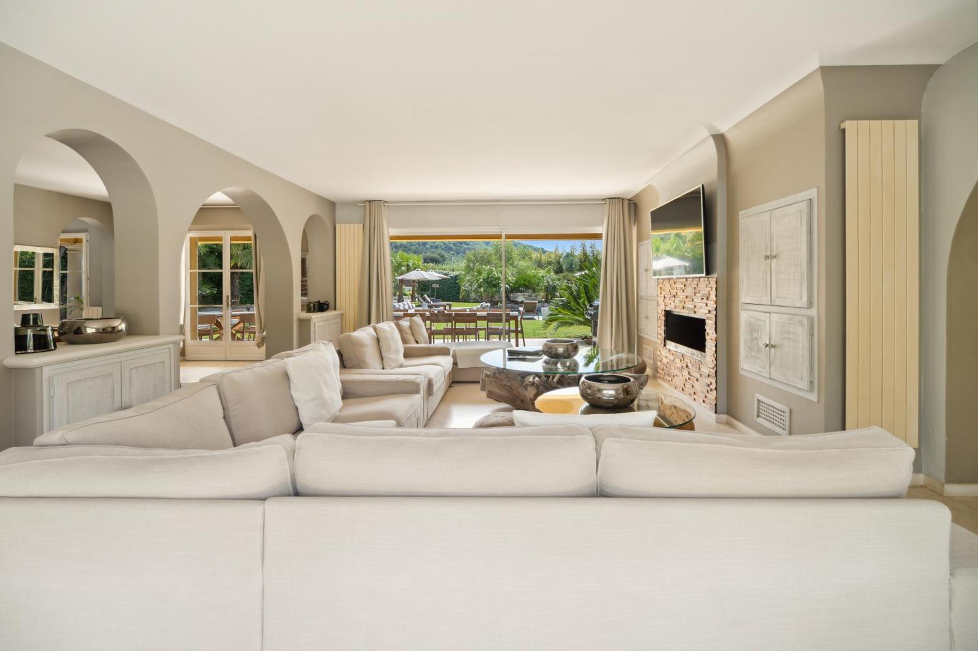 Grande Villa St-Tropez Area Avec Piscine Chauffee Гасен Екстериор снимка